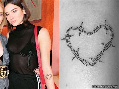 Angel Tattoo Dua Lipa