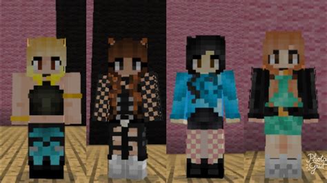 Blackpink Boombayah Skins In Minecraft Youtube