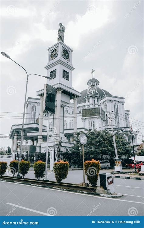 Cathedral Church, 30/10/2019, Pontianak, Indonesia Editorial Photo ...