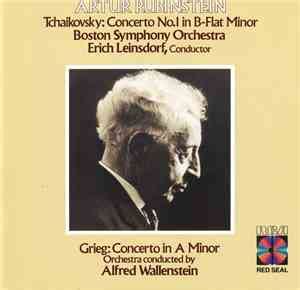 Tchaikovsky Grieg Arthur Rubinstein Erich Leinsdorf Alfred