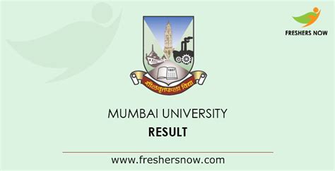 Mumbai University Result 2023 Released Mu Ug Pg Sem Results