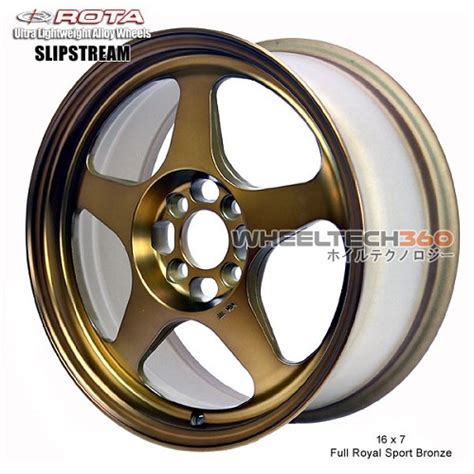 Rota Wheel Slipstream 16x7 4x10040mm 671mm Hubrota Rimsdiscount