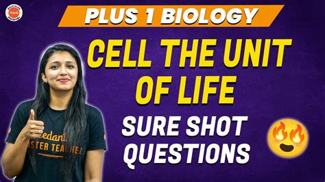 Study These Questions Before Plus One Biology Exams Cell The Unit