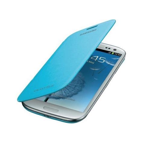 Samsung Capa Flip Cover Para Galaxy S3 Turquoise EFC 1G6FLECSTD