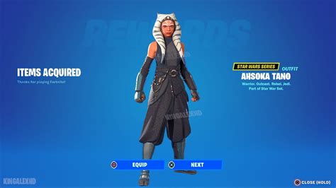 How To Get Ahsoka Tano Skin Now Free In Fortnite Unlocked Ahsoka Tano