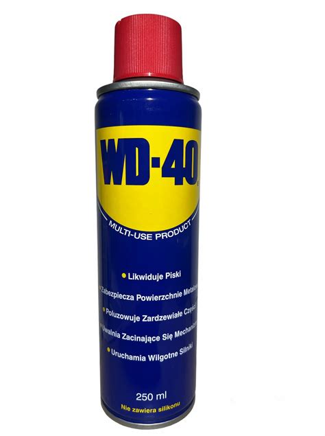 WD 40 PREPARAT WIELOFUNKCYJNY ODRDZEWIACZ PENETRATOR SMAR SPRAY 250 ML