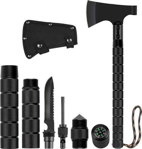 Liantral Camping Axe Folding Survival Hatchet Axe