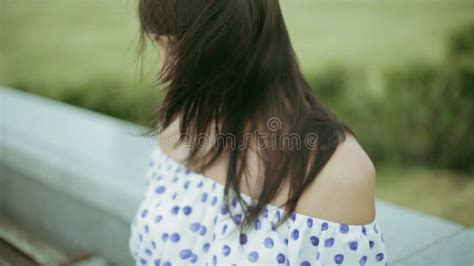 Naked Woman Blurred Background Stock Footage Videos Stock Videos