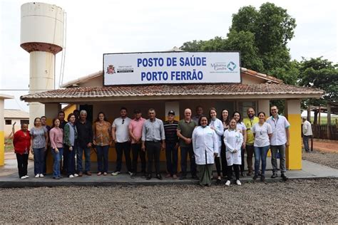 Inaugurado Posto De Saúde No Porto Ferrão Br