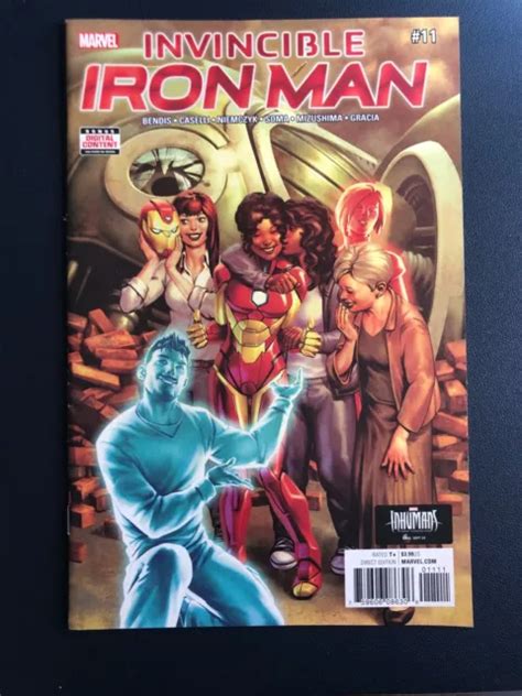 EXC MARVEL COMICS Riri Williams Ironheart INVINCIBLE IRON MAN 11