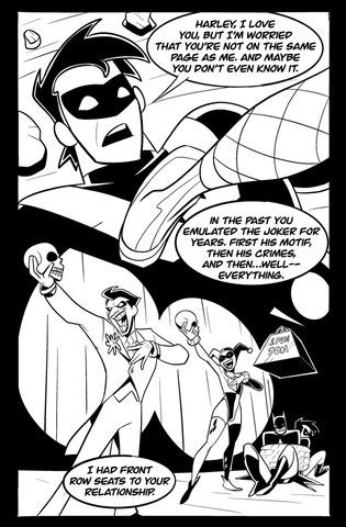 Nightwing X Harley Quinn Luscious Hentai Manga Porn