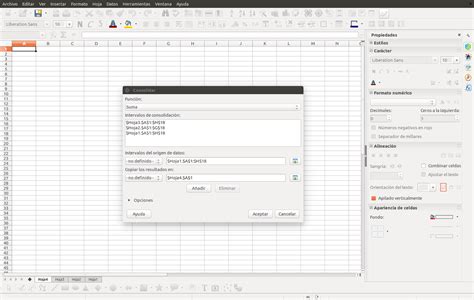 LibreOffice Calc Consolidar Aplicaciones De Libre Uso