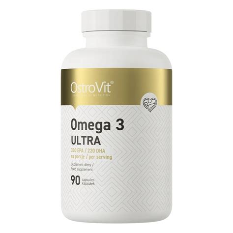 Ostrovit Omega Ultra Caps Kwasy Dha Epa Ala Allegro Pl