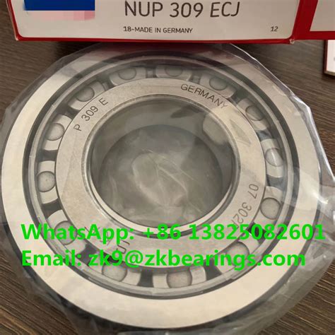 NUP 309 ECJ Single Row Cylindrical Roller Bearing 45x100x25 Mm NUP 309