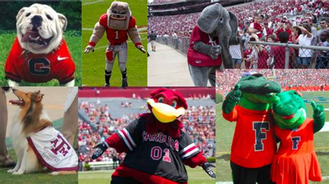 The History of 14 SEC Mascots and Nicknames | News | 2aDays News