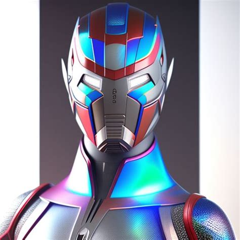 Irwintay Ultraman Front Face Looking Universe Realistic K