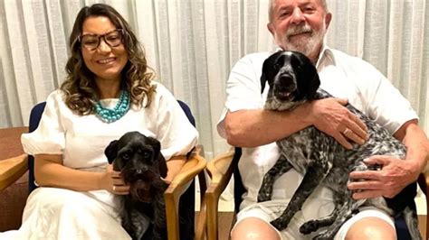 Saiba qual é a história das cachorrinhas de Lula e Janja