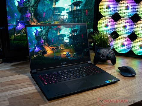 Aorus 17X AZF Reviewed Slim High End Gaming Notebook With I9 13900HX