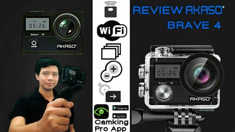 Review Akaso Brave Action Camera Youtube