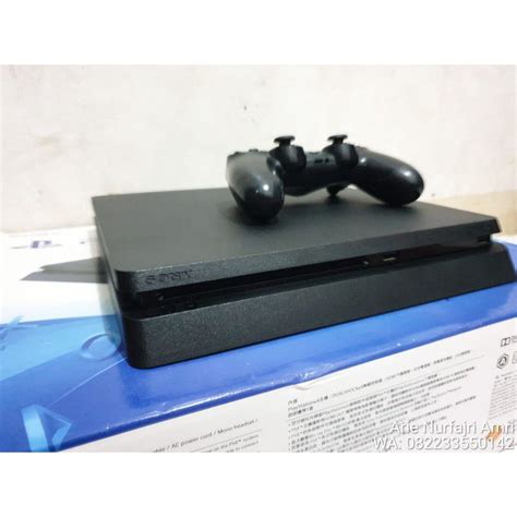 Jual Playstation 4 Slim Jet Black HDD 500GB Shopee Indonesia