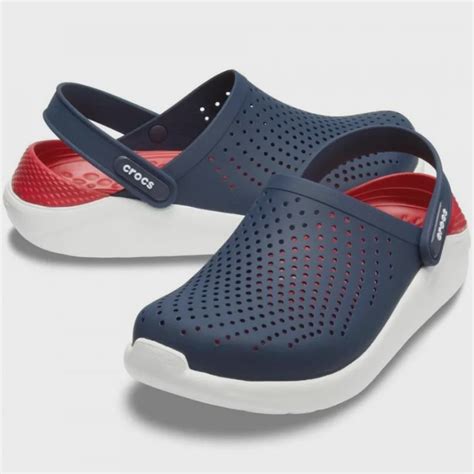 Sandália Crocs Literide Clog Navypepper Em Promoção Na Americanas