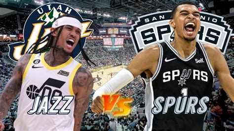 NBA LIVE – JAZZ vs SPURS Live Today – UTA vs SAS Live – Utah Jazz vs ...