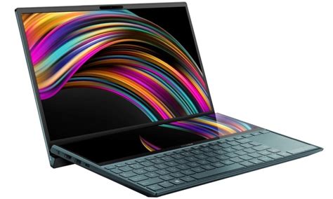 ASUS представила ноутбук ZenBook Duo с двумя экранами