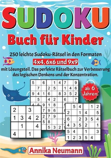 Sudoku Buch F R Kinder Ab Jahren Online Kaufen