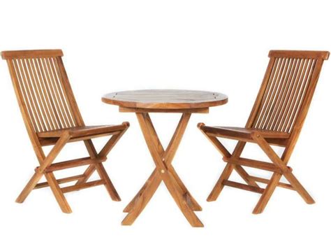 Folding Wooden Garden Bistro Sets For The Outdoors - Reviews