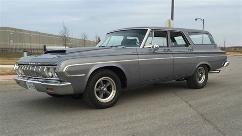 Hemi Muscle Wagon 1964 Plymouth Belvedere Barn Finds