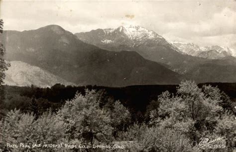 Pikes Peak 14109 Ft Colorado Springs Co