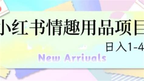 最新小红书情趣用品项目，日入1 4k【仅揭秘】依然自媒体 商业新知