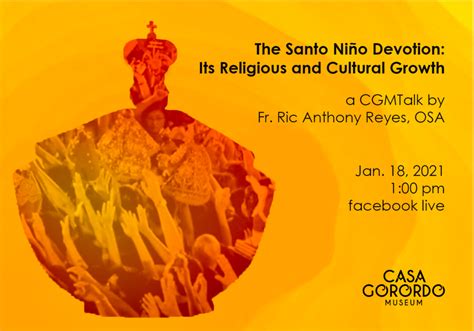 “The Santo Niño Devotion” Fr. Ric Anthony Reyes, OSA hosts talk on ...