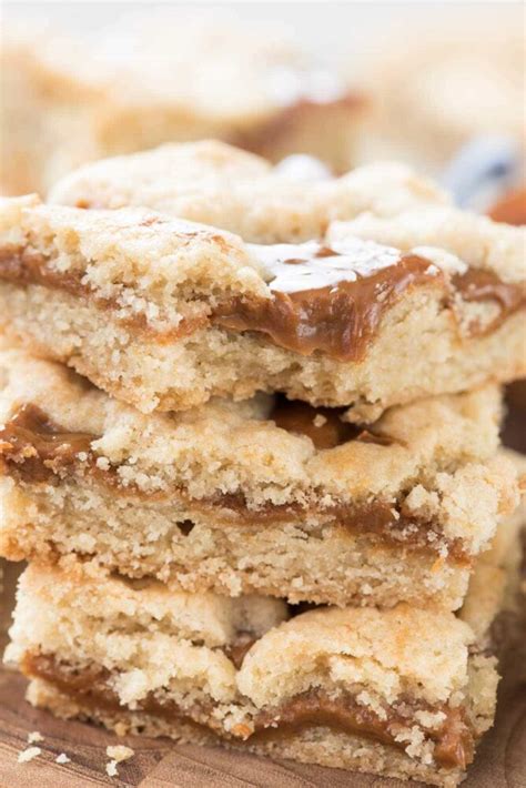 Dulce De Leche Gooey Bars Crazy For Crust