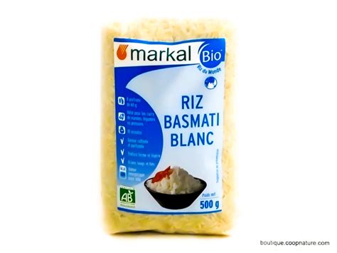 Markal Riz Basmati Blanc Bio G Coopnature