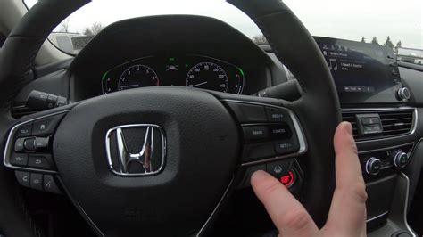 Honda Accord Adaptive Cruise Control Demonstration Youtube