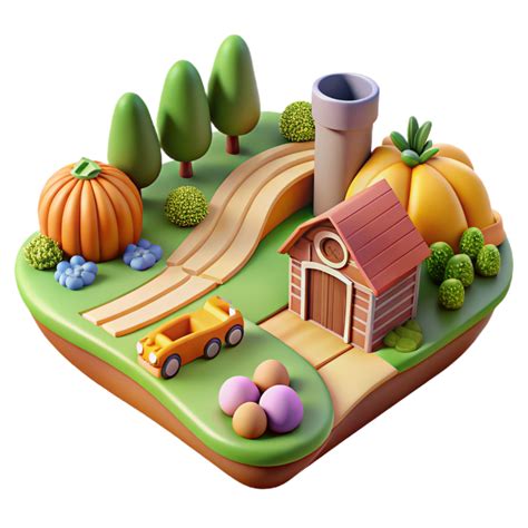 dramatic classic Sustainable Farming Practices Illustration Colorful