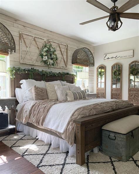 Farmhouse Master Bedroom