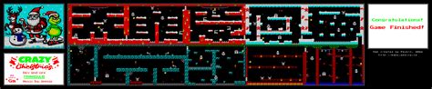 Zx Spectrum Games Crazy Christmas Mapa