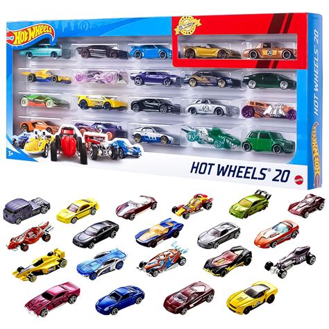 Autos Hot Wheels X20 Pack Para Pista Autitos Original — El Rey Del Entretenimiento