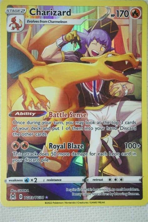 Charizard TG03 TG30 Holo Rare Pocket Monster