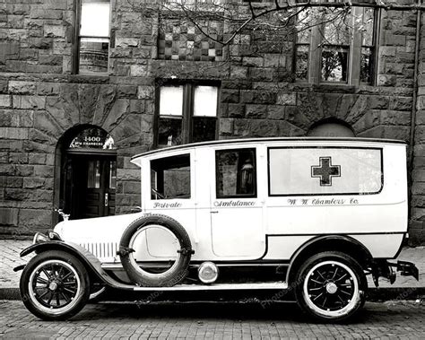 Private Ambulance Vintage 8x10 Reprint Of Old Photo Vintage Trucks, Old ...