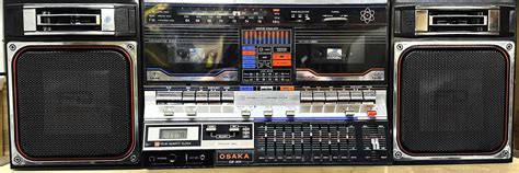 Boombox Ghettoblaster Radiomagnetofon Osaka Ge Sharp Gf D