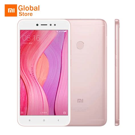 Original Xiaomi Redmi Note 5a 5 A 64gb Rom 4gb Ram Mobile Phone Snapdragon 435 Octa Core 16 0mp