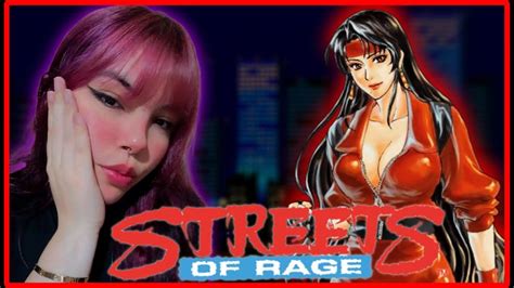 Streets Of Rage Mega Drive Ao Vivo At Zerar Youtube