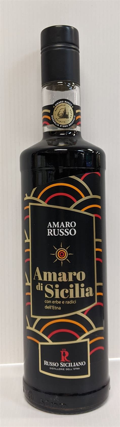 Amaro Di Sicilia 700ml Amaro Amatos Liquor Mart Shop