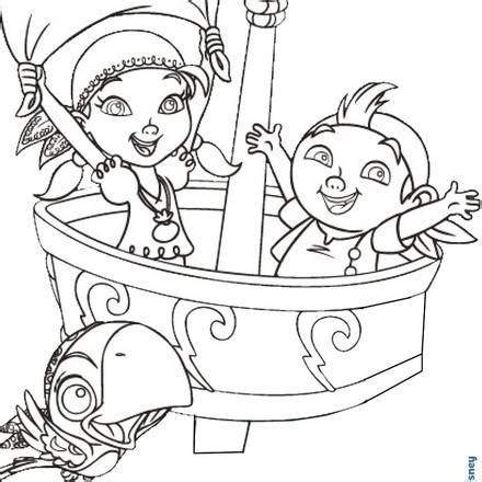 Coloriage JAKE ET LES PIRATES DU PAYS IMAGINAIRE Coloriages GRATUITS