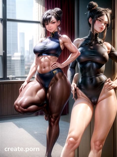 Grinning Chun Li Street Fighter Large Breast Ai Porn