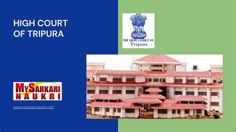 High Court of Tripura Recruitment - MySarkariNaukri En