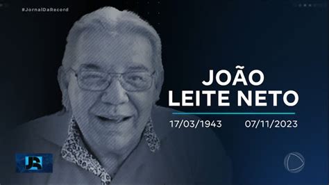 João Leite Neto ex apresentador do Cidade Alerta morre aos 80 anos em